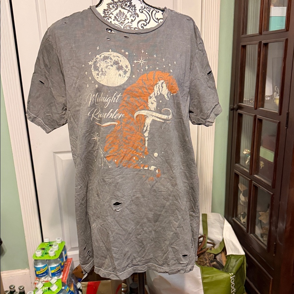 Gray Midnight Rambler Graphic Tee